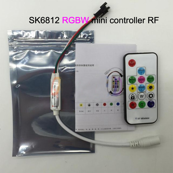 uitbreiden anker dozijn SK6812RGBW RF mini pixel LED controller